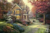 Victorian Autumn by Thomas Kinkade